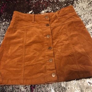 Button Down Skirt